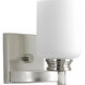 Graford 1 Light 5.5 inch Brushed Nickel Bath Vanity Wall Light