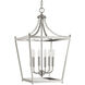 Peckham 6 Light 17 inch Polished Nickel Foyer Ceiling Light