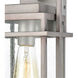 Loft 1 Light 14 inch Weathered Zinc Outdoor Wall Sconce