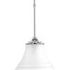 George 1 Light 7.5 inch Polished Chrome Mini Pendant Ceiling Light