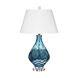 Birch 29 inch 150 watt Blue Table Lamp Portable Light