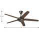 Elixir 54 inch Antique Bronze with Medium Cherry/Classic Walnut Blades Ceiling Fan