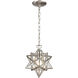 Bells 1 Light 9 inch Antique Nickel Mini Pendant Ceiling Light