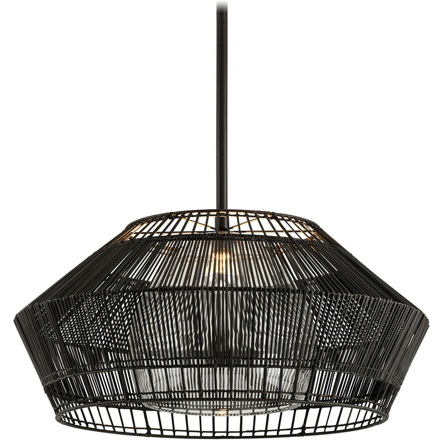 Brad 1 Light 36 inch Espresso Chandelier Ceiling Light