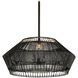Brad 1 Light 36 inch Espresso Chandelier Ceiling Light