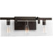 Guthrie 3 Light 23 inch Antique Bronze Bath Vanity Wall Light, Design Series