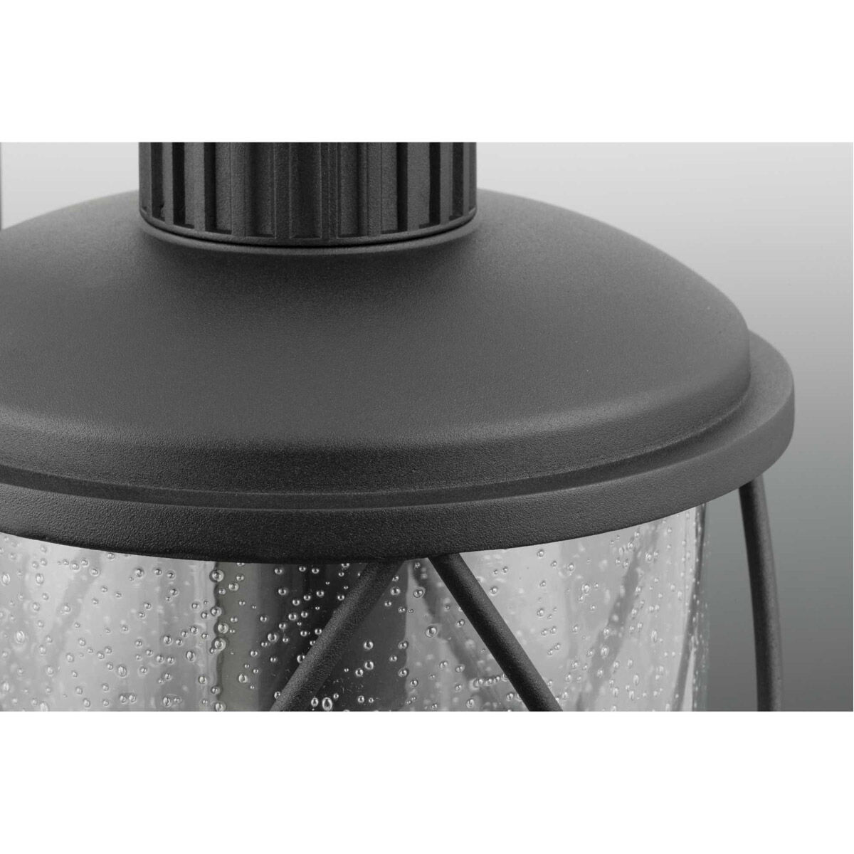 Garthwaite Ave 1 Light 24 inch Textured Black Outdoor Wall Lantern, Large