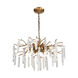 Charleston 6 Light 22 inch Cafe Bronze Chandelier Ceiling Light