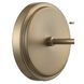 Ottone Way Sconce Wall Light in Gold