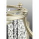 Bradstreet 6 Light 17.88 inch Silver Ridge Pendant Ceiling Light, Design Series