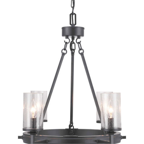 Tralee 6 Light 28 inch Graphite Chandelier Ceiling Light, Design Series