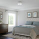 Briscoe 2 Light 13 inch Graphite Flush Mount Ceiling Light