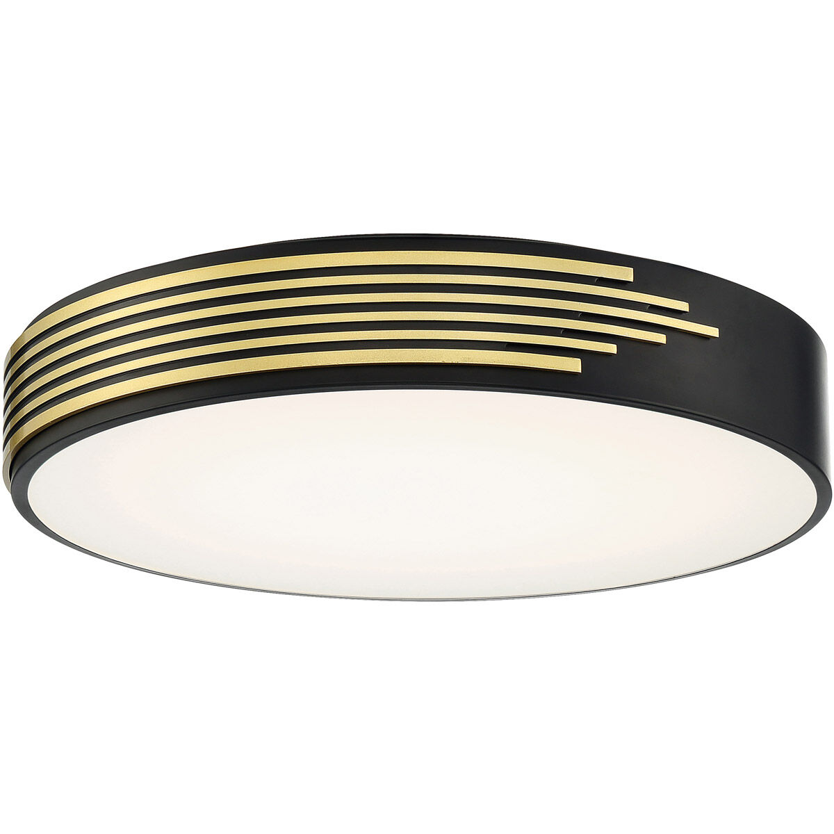 Maestro LED 14 inch Black Flush Mount Ceiling Light