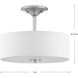 Briscoe 2 Light 13 inch Brushed Nickel Semi-Flush Mount Ceiling Light