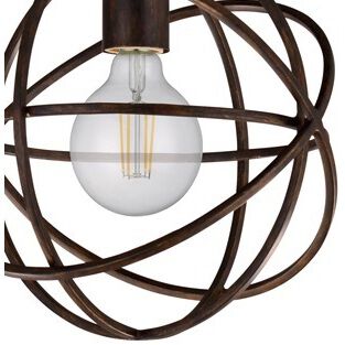 Somma Way 1 Light 9 inch Bronze Mini Pendant Ceiling Light