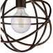 Somma Way 1 Light 9 inch Bronze Mini Pendant Ceiling Light