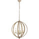 Goleta St 4 Light 18 inch Weathered Dove Pendant Ceiling Light