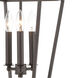 Atwood Pl 3 Light 9 inch Oil Rubbed Bronze Mini Pendant Ceiling Light