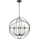 Somma Way 6 Light 22.5 inch Bronze Chandelier Ceiling Light
