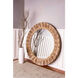 Green View 64 X 64 inch Natural with Clear Wall Mirror