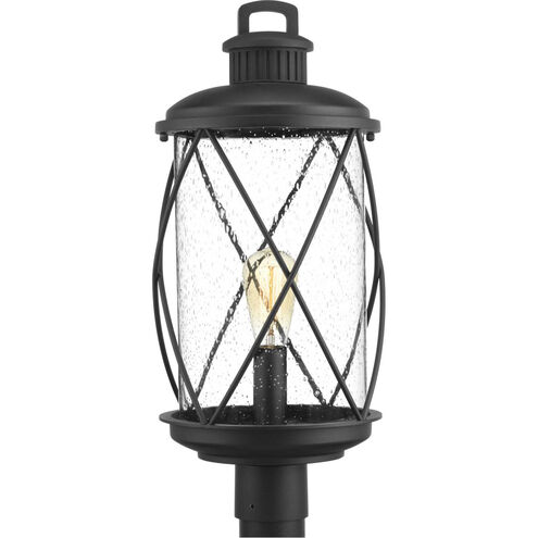 Garthwaite Ave 1 Light 23 inch Textured Black Outdoor Post Lantern