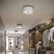 Briscoe 2 Light 13 inch Graphite Flush Mount Ceiling Light