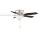 Noble 52 inch Brushed Nickel with 0 Blades Ceiling Fan