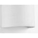Gilchrist LED 6 inch White ADA Wall Sconce Wall Light