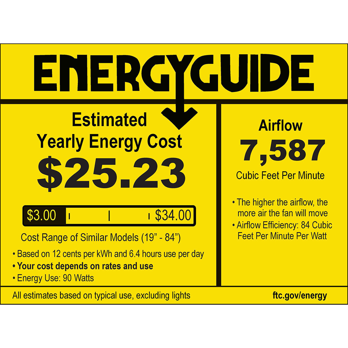 Vogue 68 inch Antique Bronze with Walnut Blades Ceiling Fan