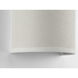 Gilchrist LED 6 inch Off White Linen ADA Wall Sconce Wall Light