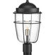 Amherst Ave 1 Light 18 inch Black Outdoor Post lantern