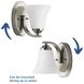 Germain St 1 Light 5.25 inch Brushed Nickel Bath Vanity Wall Light