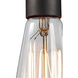 Graham Pl 1 Light 2 inch Oil Rubbed Bronze Mini Pendant Ceiling Light