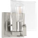 Guthrie 1 Light 7 inch Brushed Nickel Bath Vanity Wall Light, Design Series