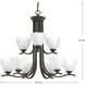Antelo View Dr 9 Light 27.75 inch Antique Bronze Chandelier Ceiling Light