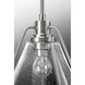 Fano 1 Light 13 inch Brushed Nickel Pendant Ceiling Light