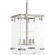 Guthrie 4 Light 14.75 inch Brushed Nickel Foyer Pendant Ceiling Light, Design Series