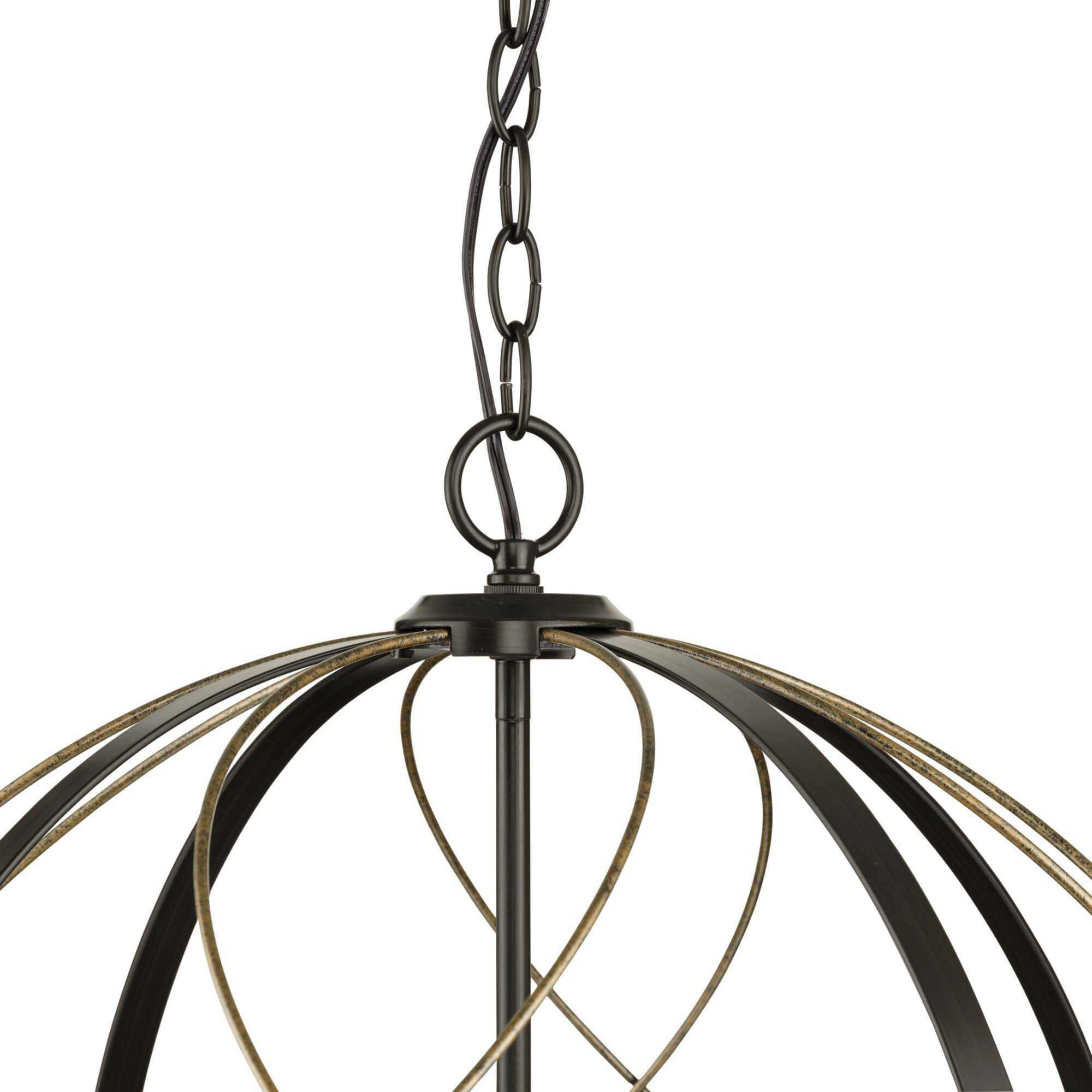 Gerald Ave 6 Light Antique Bronze Pendant Ceiling Light