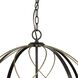 Gerald Ave 6 Light Antique Bronze Pendant Ceiling Light