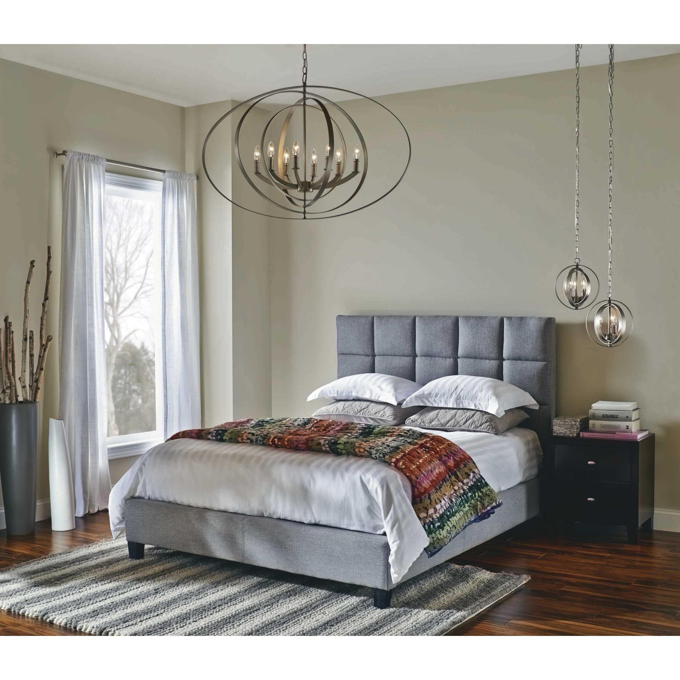 Scandicci 3 Light 10.13 inch Burnished Silver Pendant Ceiling Light