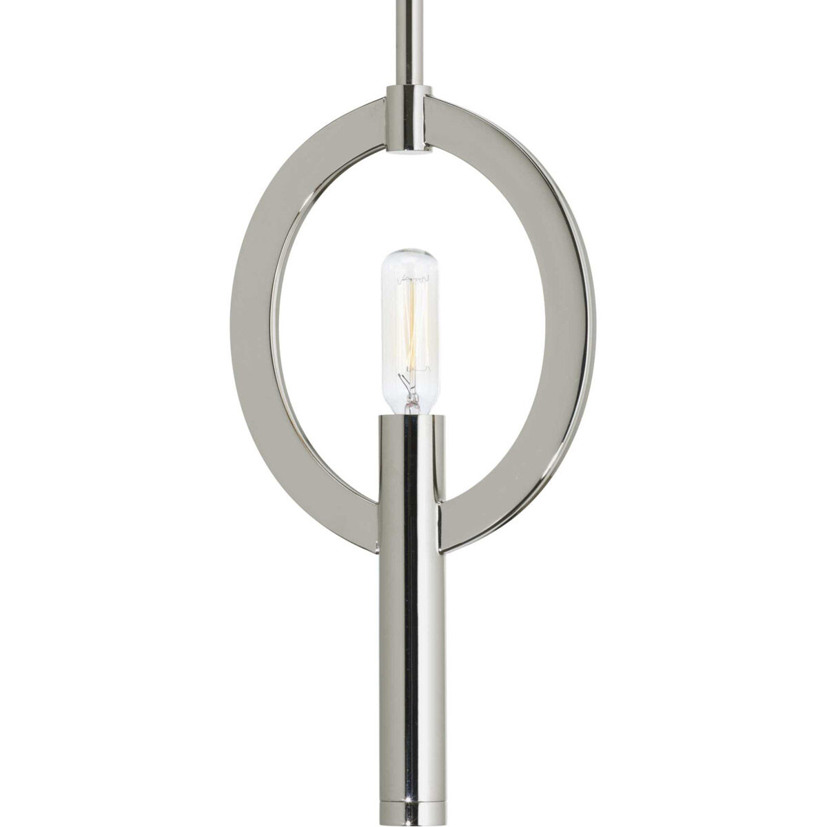 Elizabethtown 1 Light 6.5 inch Polished Nickel Mini-Pendant Ceiling Light