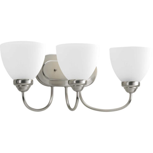 Armstrong 3 Light 21.63 inch Brushed Nickel Bath Vanity Wall Light
