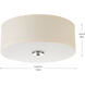 Briscoe LED 13 inch Brushed Nickel Flush Mount Ceiling Light