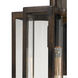 Greenock Ln 1 Light 16 inch Hazelnut Bronze with Clear Outdoor Sconce