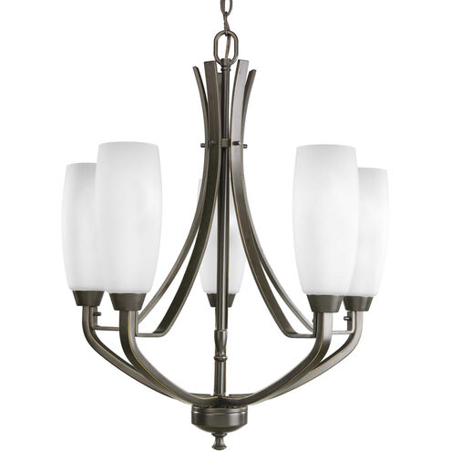 Anna 5 Light 22 inch Antique Bronze Chandelier Ceiling Light