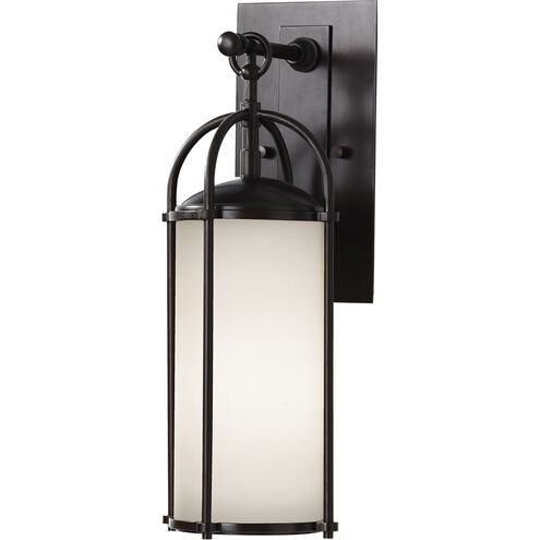 Glencoe Way 1 Light 17 inch Espresso Outdoor Wall Sconce