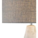Allandale Dr 21 inch 60 watt Polished Concrete Table Lamp Portable Light