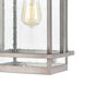 Loft 1 Light 19 inch Weathered Zinc Outdoor Wall Sconce