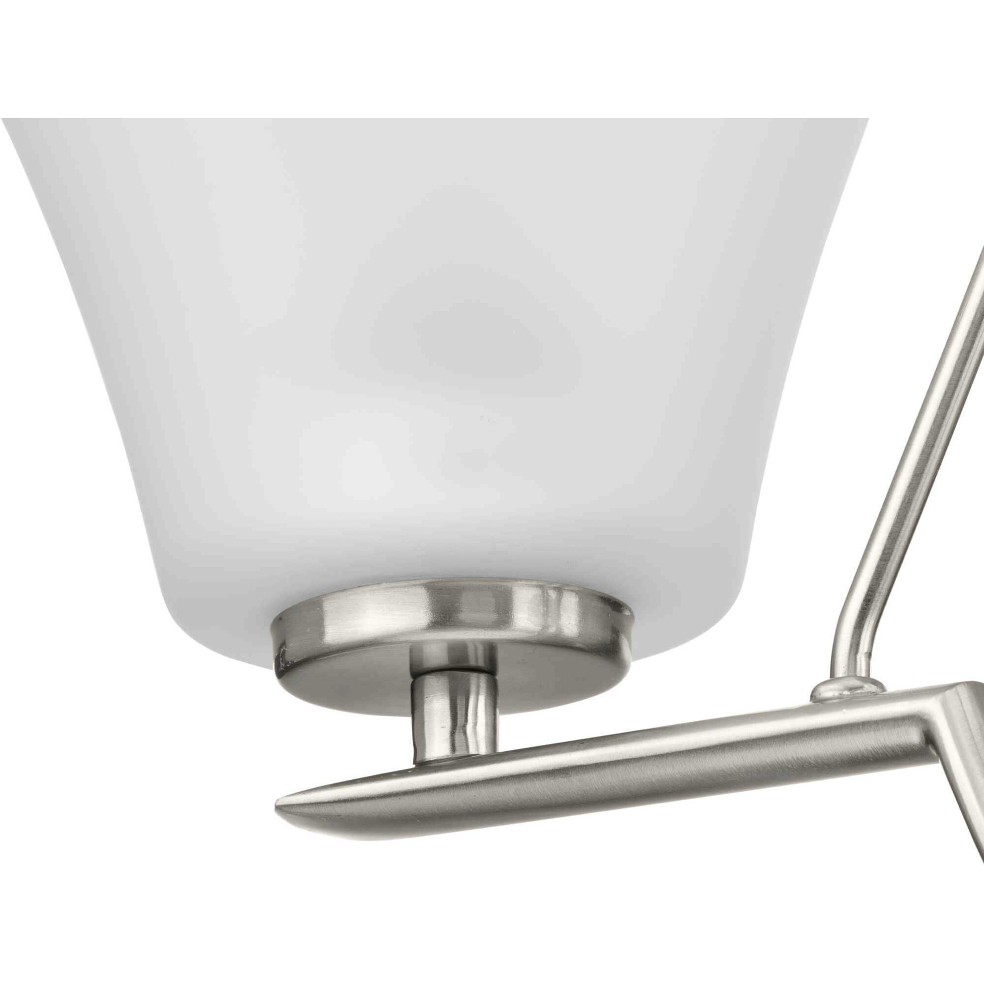 Annette St 4 Light 24 inch Brushed Nickel Chandelier Ceiling Light