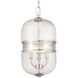 Gregory 3 Light Polished Chrome Pendant Ceiling Light